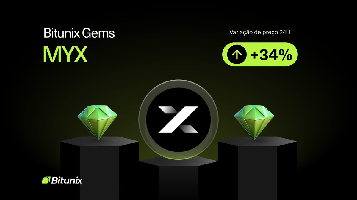 BitunixPT's tweet image. 💎GEMAS BITUNIX💎

$MYX
📈VARIAÇÃO 24H 34%
📅LISTADA NO DIA 19/06/2025

Como negociar em futuros👉 bitunix.com/p/MYX112