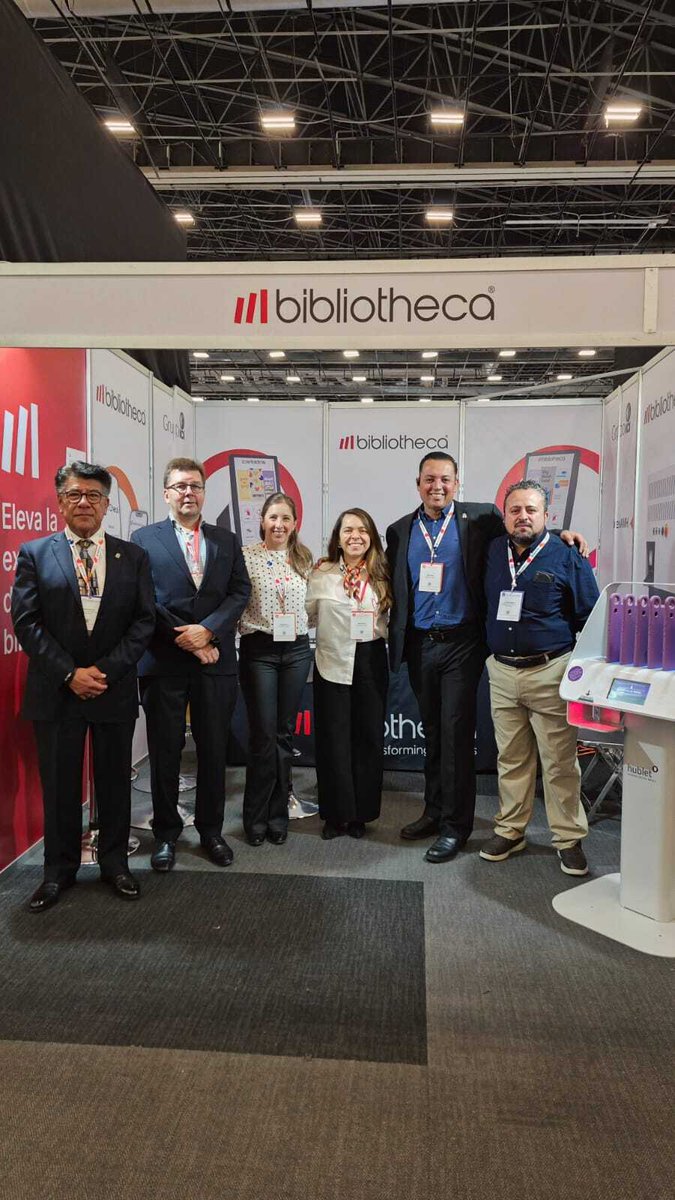 BibliothecaX's tweet photo. We’re back at the Guadalajara International Book Fair (@FILGuadalajara) in Mexico! 

Visit us at booth ÑÑ41 with our regional partner Grupo ICI and @TheHublet to explore technology designed for libraries across Latin America. https://t.co/RY8ztPDrAu