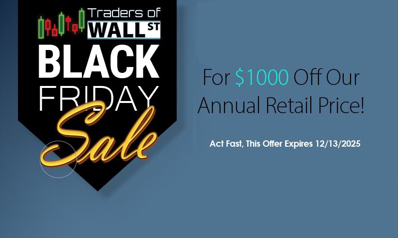 Unlock premium trading insights for less — our exclusive sale runs now through Dec 13!

Level up your strategy, sharpen your edge, and finish the year strong. 

📉 Don’t miss out — limited time only! #Trading #Markets #Investing $SPY $ES $QQQ $NQ

tradersofwallst.com/black-friday/