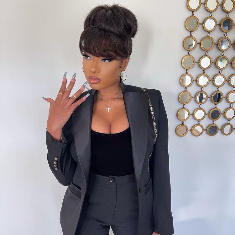 BuzzingPop's tweet image. Megan Thee Stallion wins defamation suit against blogger Milagro Gramz, who is ordered to pay the rapper $75k in punitive damages.