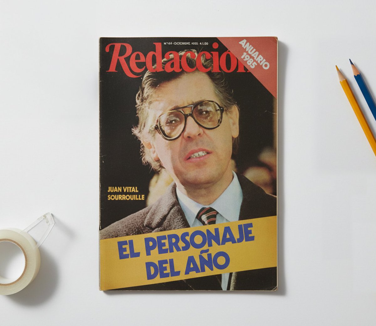 resistearchivo's tweet photo. El padre del Austral, personaje del año #En1985.
#Hace40años https://t.co/ssZSlccmTl