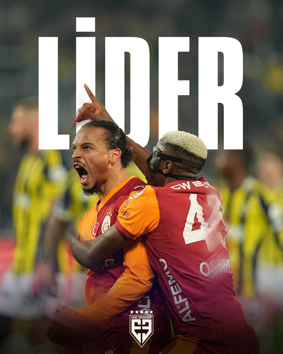 Onca eksiğe rağmen, hakemin bizi katletmesine rağmen yine her sene olduğu gibi;

Lider geldik, Lider gidiyoruz… 💪