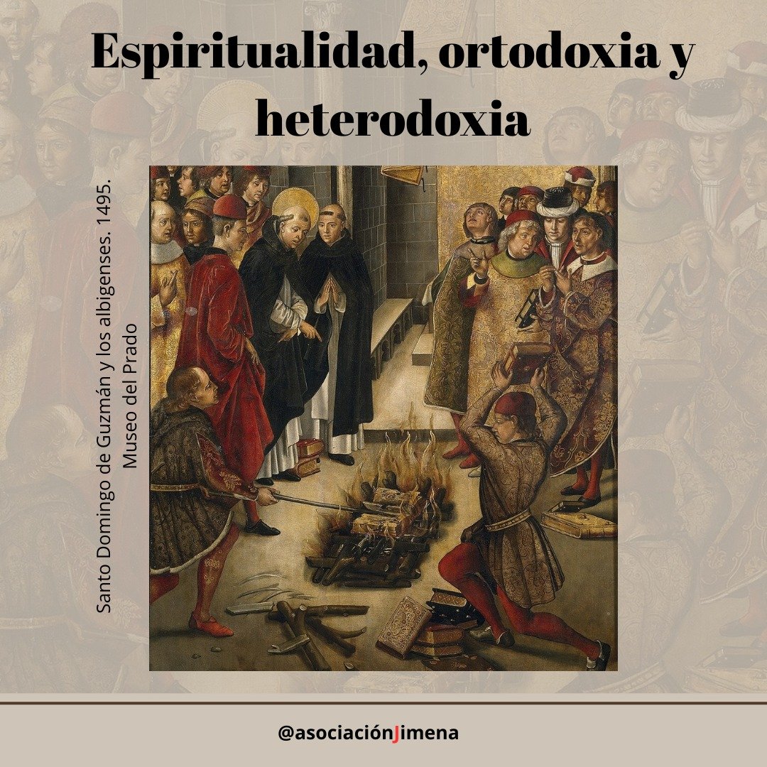 Queridos seguidores 📢:

Este mes exploramos cómo, en el mundo medieval, la espiritualidad podía tomar caminos muy distintos: desde la vida monástica y las peregrinaciones 🏞️ hasta las creencias populares, las visiones místicas ✨ o las interpretaciones que chocaban con el dogma.