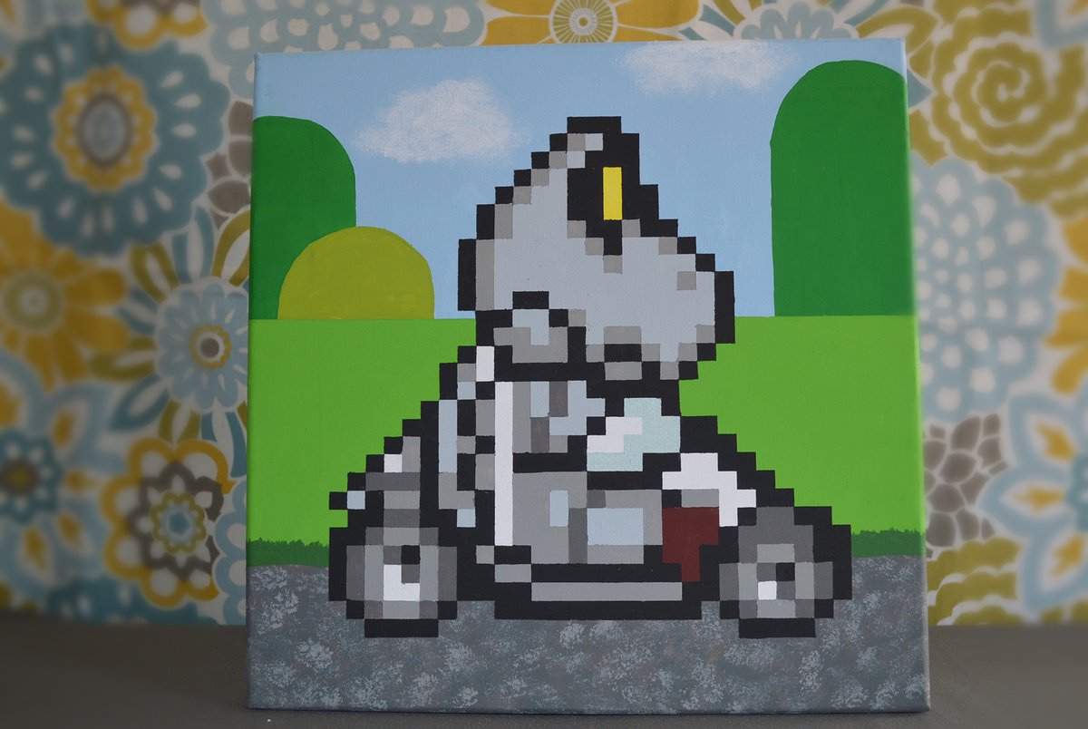 PalmersPixels's tweet image. Reopening my art business for a limited time.  Original Retrogaming Pixel Art Hand-Painted and Digital Canvas Print designs!  Only 1 - 2 left in stock each. These will not be reproduced!  ebay.com/usr/brit-124627 #retrogaming #pixelart #CyberMonday