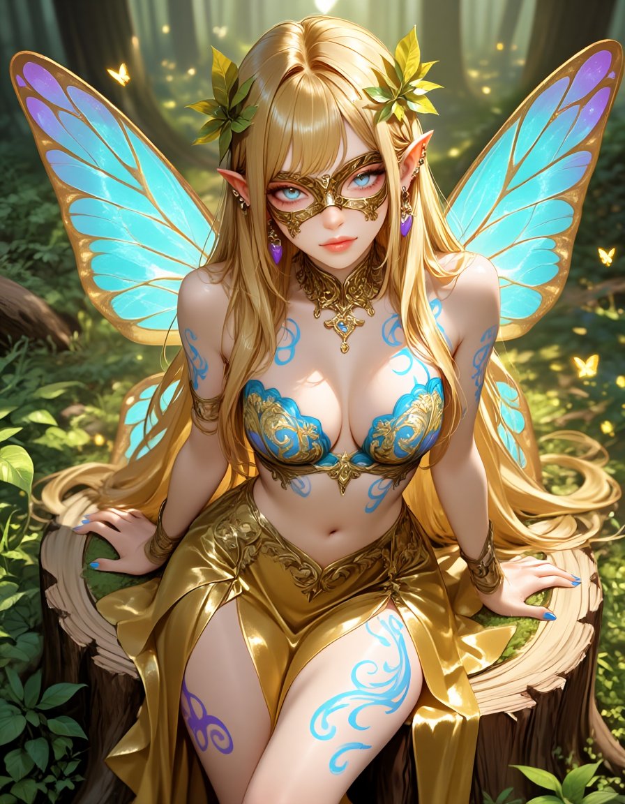 QT your Blue and Yellow Fairy 

Invited: <a href="/The7thSoul7/">Soul</a> <a href="/S1K3_SIKE/">SIKE</a> <a href="/kawasho_web/">kawasho_AI</a>

Created with Dreams &amp; Lace, a semi-realistic style. Links at darkinfinity.art/new
<a href="/PixAI_Official/">PixAI</a> #pixai #AIイラスト #Pixaiart #AiAnime #PixAIMask