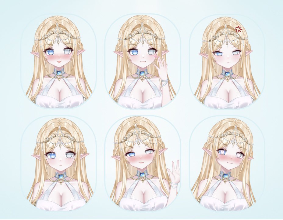 My different moods! Currently feeling the first one 😛

Model made by <a href="/wv1996112/">ibuki@L2D art+ rig</a>