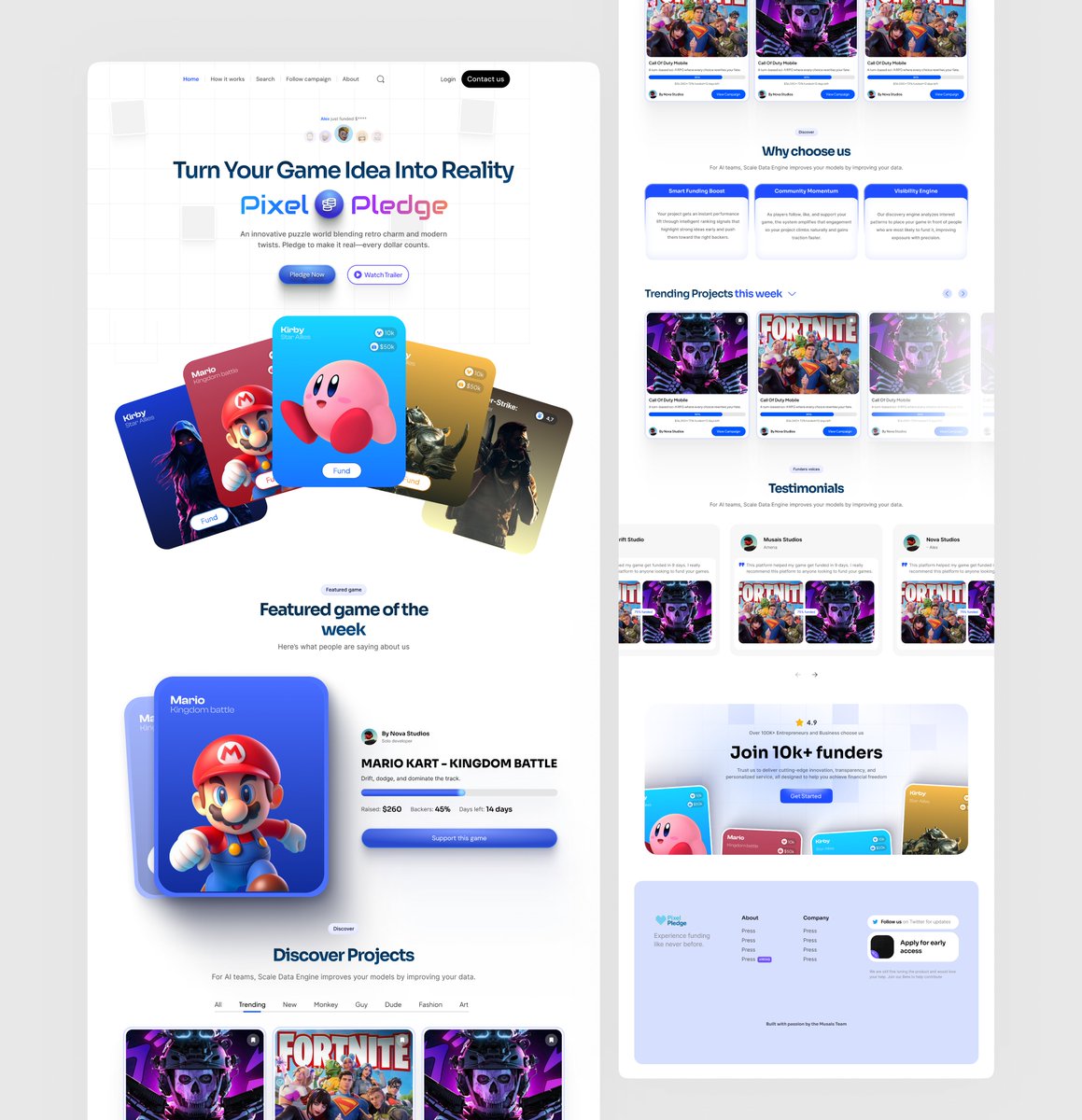 AmenaiSabuwala's tweet image. We’ve got a killer team now - people who can literally do everything.

- Web Designer
- App Designer
- Web Developer
- Product Developer
- Product Designer
- Illustrator

From building your Designs to Developing them for your launch, we handle it all in-house, fast, and done…