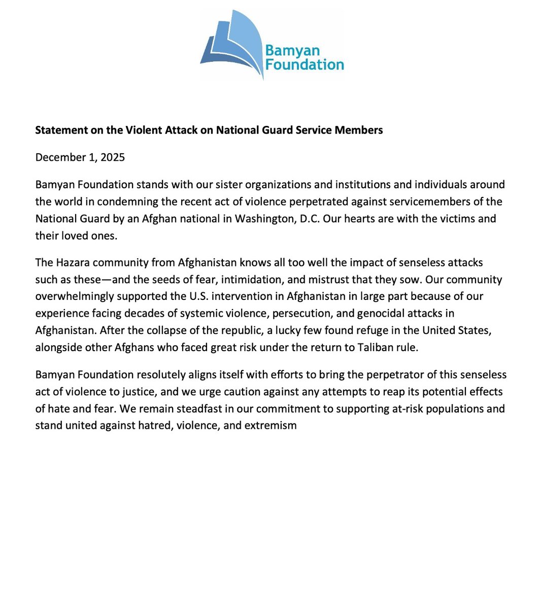 Bamyan Foundation tweet media