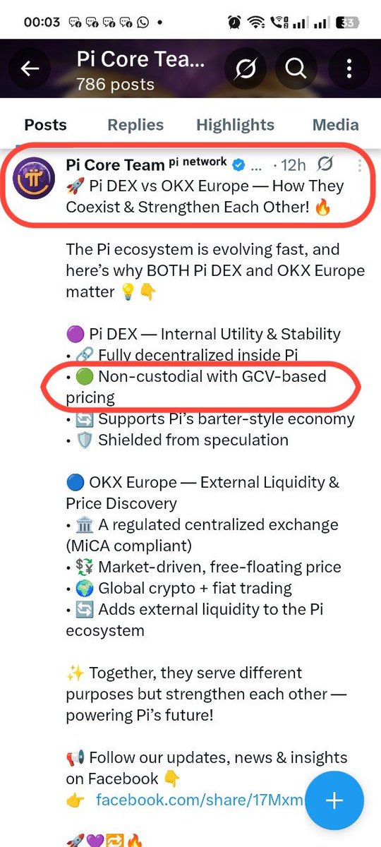 fanlujun2247's tweet image. 🚀 The latest Pi Core Team update is a game-changer!
Pi DEX officially using GCV-based pricing means Pi’s internal economy is becoming stable utility driven and protected from speculation  while OKX Europe provides external liquidity
This dual system is Pis real Web3 revolution