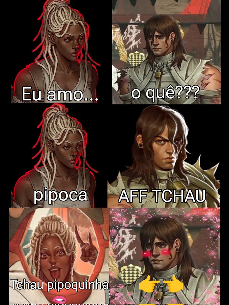 Adoro eles 🤭 #HEXATOMBE