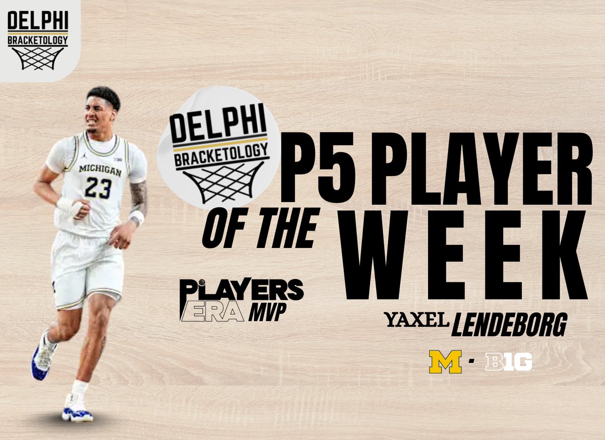DelphiBrackets's tweet image. Player of the week