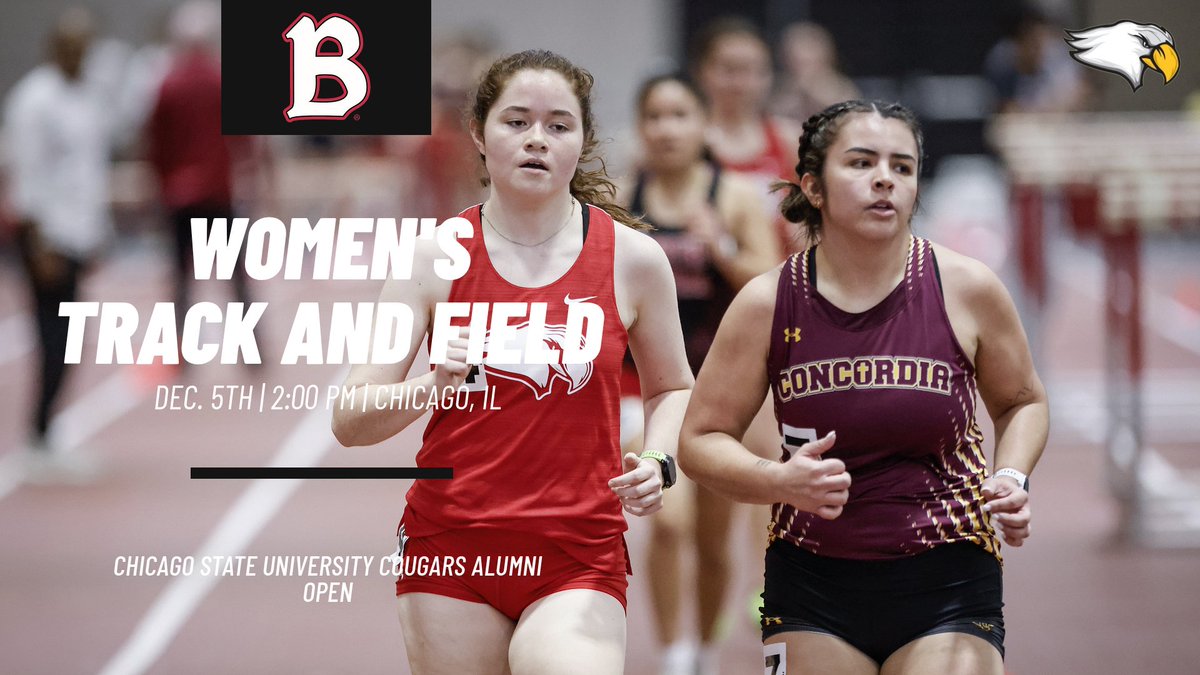 Men and women's track open their season this afternoon at the Cougar Alumni Open! <a href="/BenUTracknField/">BenU Eagles Track & Field</a>
