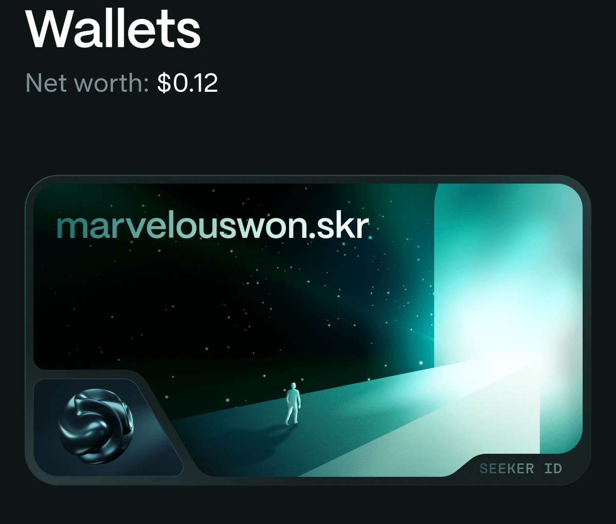 marvelouswn's tweet image. Just minted my Seeker ID on-chain   From pre-order degen → Genesis Token holder → now fully on-chain with my Seeker ID.  Mobile Web3 just went stupid. LFG @weareherefun @solanamobile #SolanaSeeker #SeekerSeason #Web3Mobile