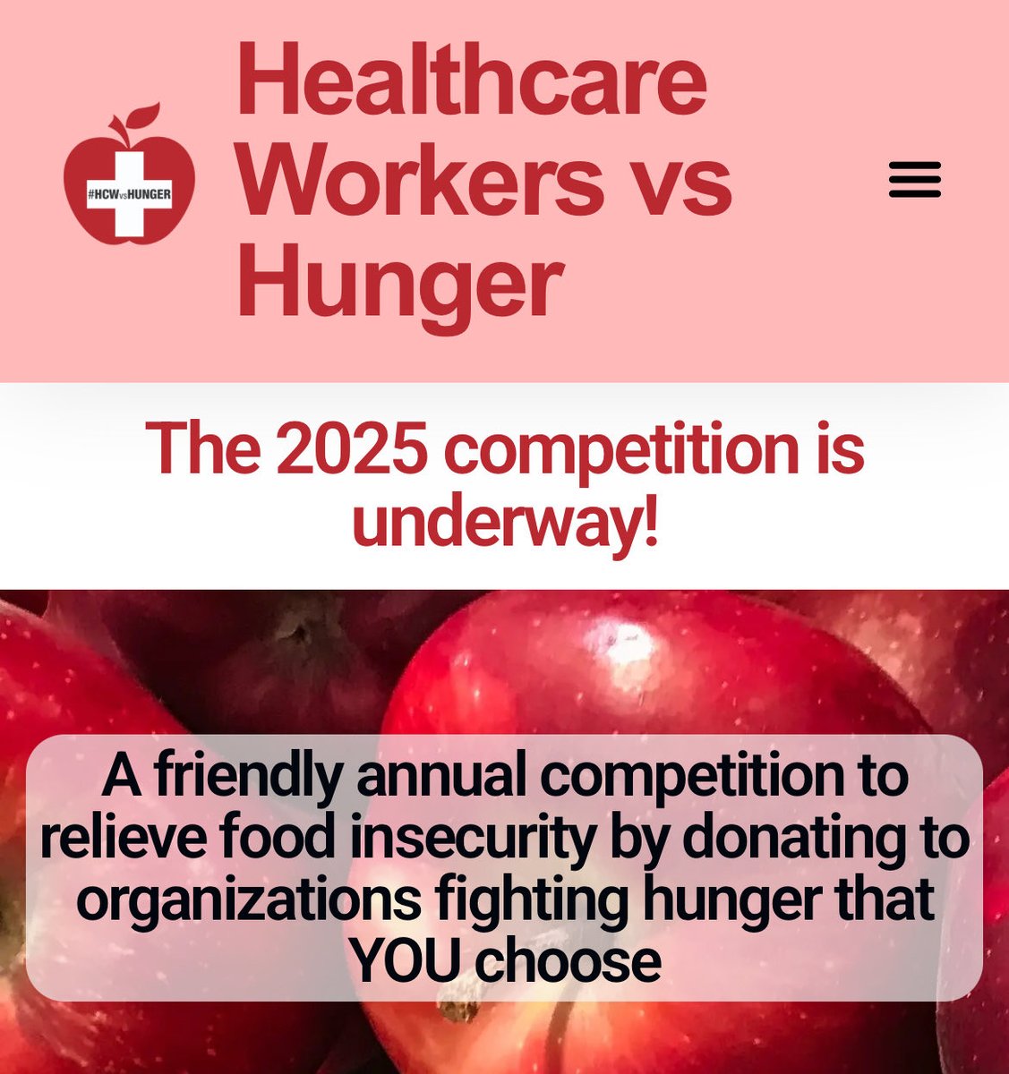 fumikochino's tweet image. 🚨Dear #Radonc @ASTRO_org friends:

Would love your help raising money to fight hunger this holiday season. @feedthechildren has a ❎8️⃣match, every $ helps feed hungry kids!

Please donate what you can &amp;amp; share. Our #HCWvsHunger cancer fighting team is #DiagnoseAndTreats 🍎