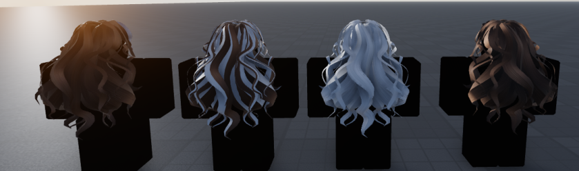 AminR61920's tweet image. Marvel Rivals Rogue hair for potential UGC + custom textures
#robloxugc #MarvelRivals #blender #roblox #XMen97