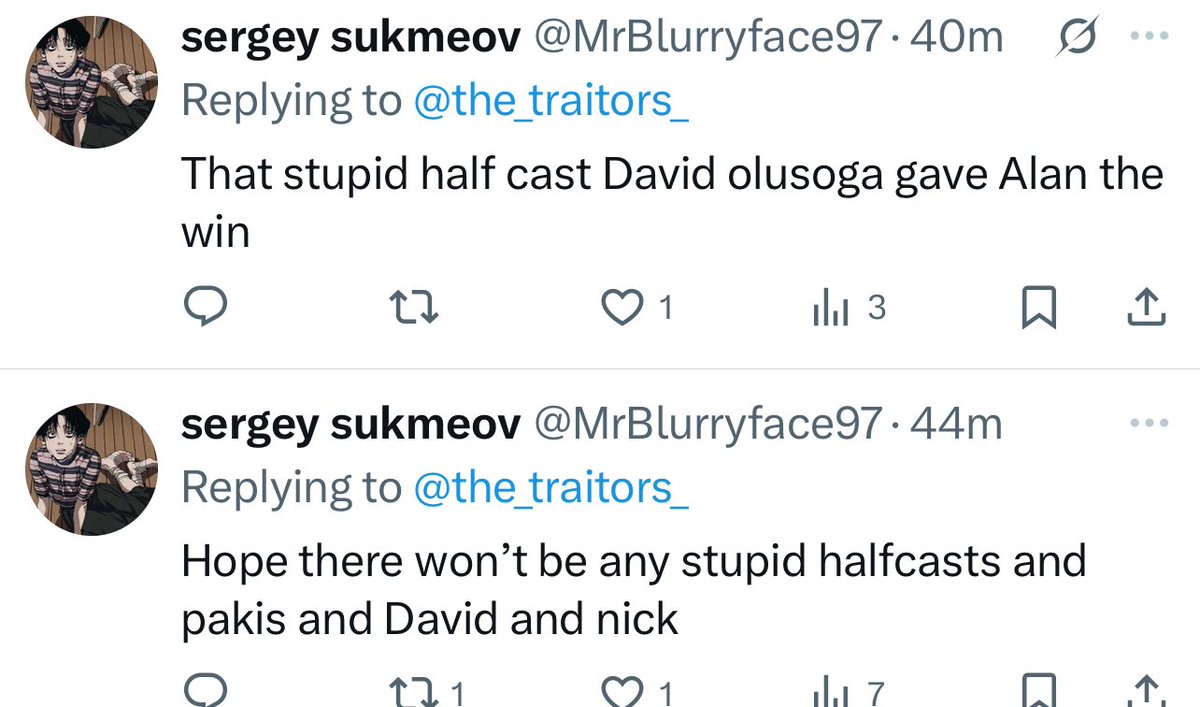 The Traitors HQ tweet media