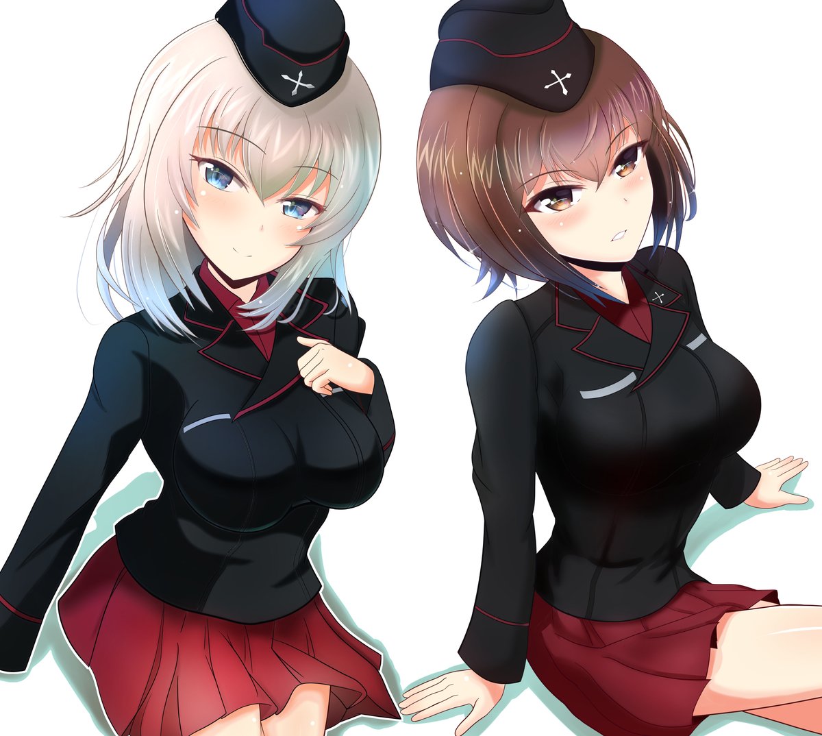 #見た人もなにか無言で2人組をあげる