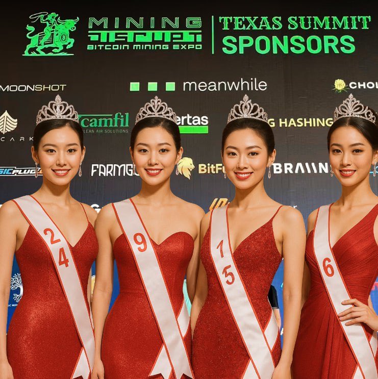 bitcoin_bugle's tweet image. BREAKING: Mining Disrupt Announces Chinese Miner Saleswoman Beauty Pageant To Be Held At Next Conference