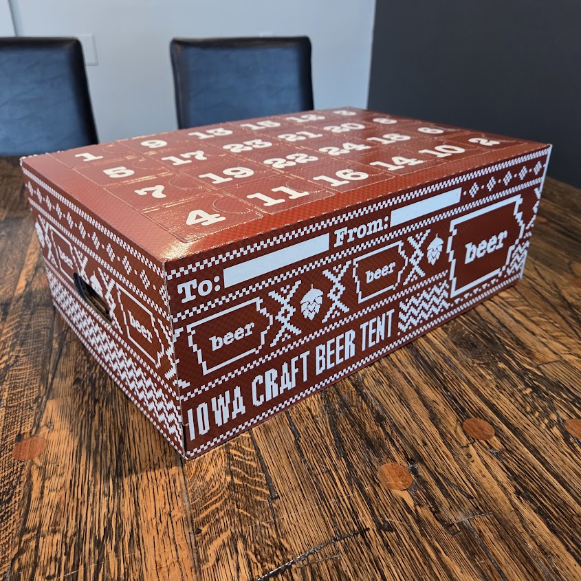 NEWS FLASH! We scoured the inventory room and we found a couple Advent Boxes that we held back in case we had any issues.  We are now releasing them.  Advent begins today and these will need to be picked up at <a href="/CourtAveBrew/">Court Avenue Restaurant & Brewing Company</a> . #Beer #Cider #Light #IPA
craftbeertent.square.site