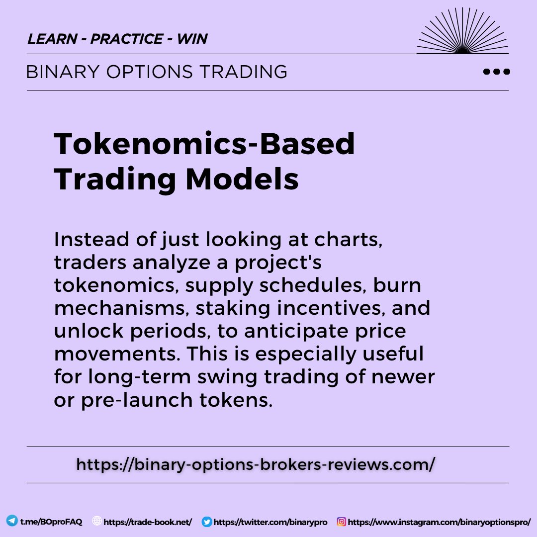 BinaryPro's tweet image. If you’re new to crypto trading, here’s a simple truth: Price doesn’t move on hype alone; tokenomics matter.

Tokenomics (token + economics) is the foundation that tells you how a crypto project works, how supply moves, and why price goes up or down. Understanding it helps you…