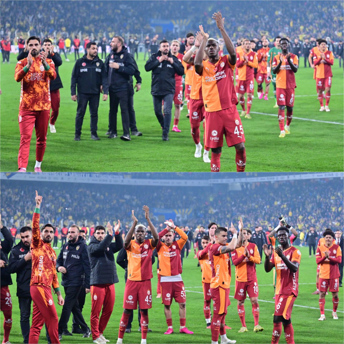 forzacimbom's tweet photo. Derbinin ardından aslanlarımız... https://t.co/CIpDjPyrqB