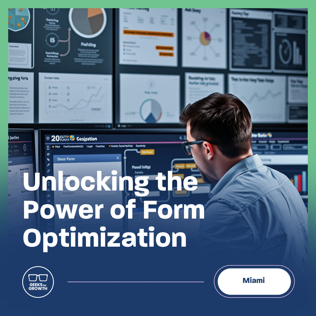 TGG_Miami's tweet image. Enhance conversions with expert form optimization. Design user-friendly forms by simplifying fields and providing clear instructions. Use A/B testing and mobile optimization to boost completion rates and improve user experience.