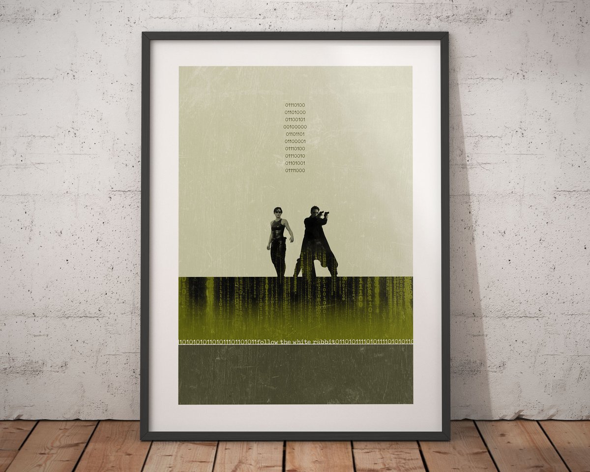 commonpeopleart's tweet image. THE MATRIX Inspired Movie Poster Art
Available in sizes A4-A2
Buy now at etsy.com/uk/listing/432…

#TheMatrix #SciFi #ScienceFiction #Neo #Trinity #Morpheus #MoviePoster #Illustration #WallArt #MidCenturyModern #Gift #Print