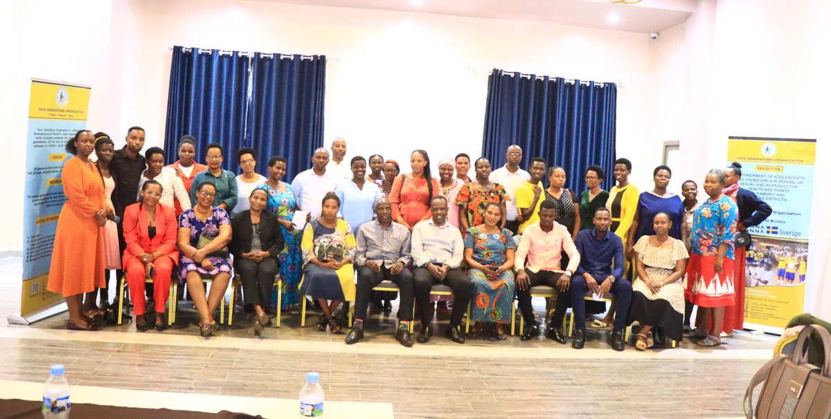 SaveGenOrg's tweet image. Today, @SaveGenOrg conducted  meeting with stakeholders from @Kamonyi and @Gasabo_District to review progress of our SRHR project, with participants affirming its strong impact in empowering adolescents with accurate information and driving positive change.