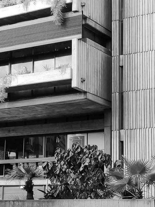 TRES60Blog's tweet image. Detalles se la Sede del Colegio Oficial de Arquitectos de Canarias, 1966–1971. Proyecto de Javier Díaz Llanos, Vicente Saavedra y Enrique Seco.

#arquitectura #arquitecturamoderna #COAGC #JavierDíazLlanos #VicenteSaavedra #EnriqueSeco