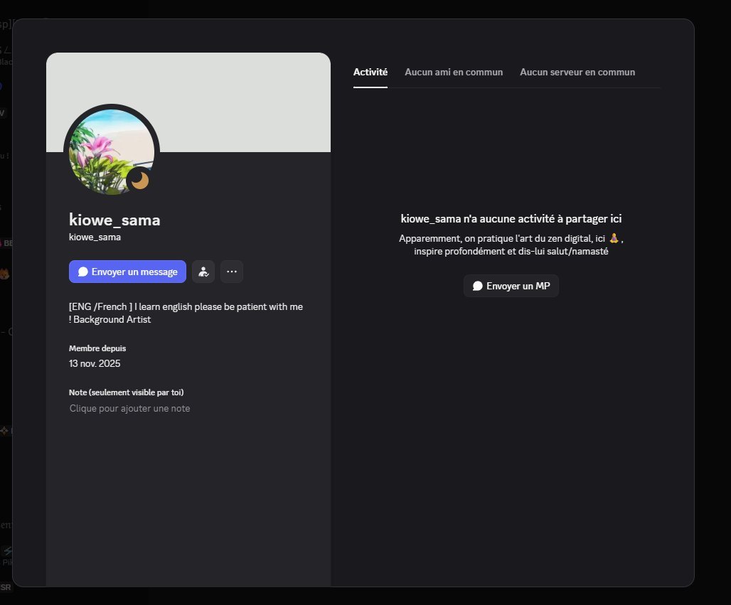 ATTENTION si vous recevez une demande d'amis de ce compte, il ne s'agit pas de moi ou de mon compte secondaire !!!
un personne  scam sous le pseudo de mon second compte , merci de la report si vous la croisez .....

#vtuber