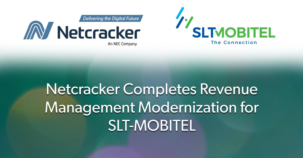 NetcrackerTech's tweet image. Long-term customer @slt_mobitel has consolidated its IT infrastructure on Netcracker Digital BSS to support billing and revenue management functions across its mobile and fixed lines of business and drive new and innovative services. netcracker.com/news/press-rel…

#revenue  #BSS