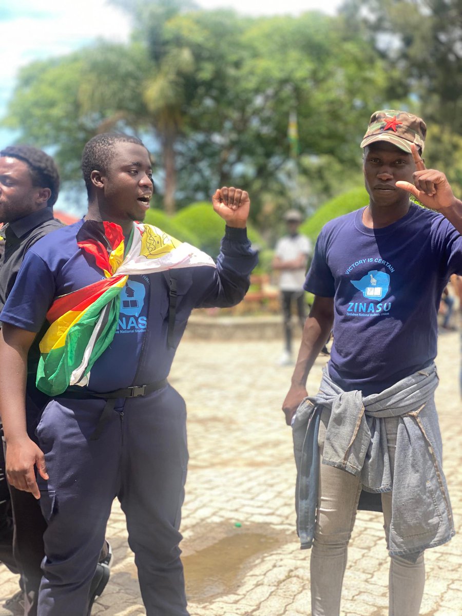 For the good fight we gave, a good fight remains ahead. 

In the Name of the Students Siyaya!