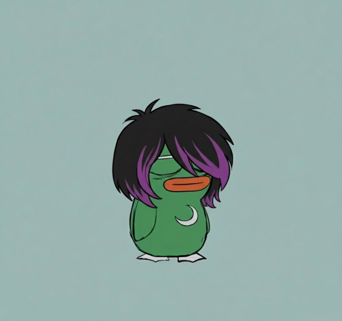 kryptobaby777's tweet image. for every 10 likes @inversebrah hair gets more emo