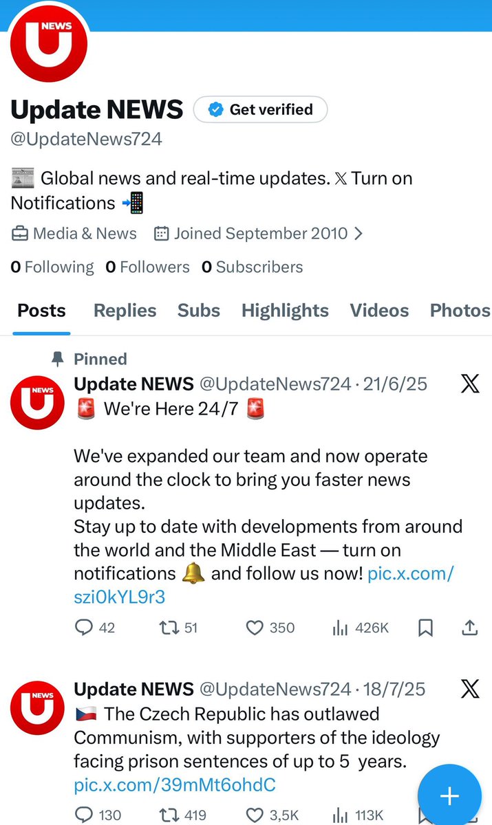 NoRulesZone0's tweet photo. X, Our @UpdateNews724 press and news account has been closed. We are unable to access support and are experiencing hardship.

@x @support @elonmusk https://t.co/vB1Z1U68Cd