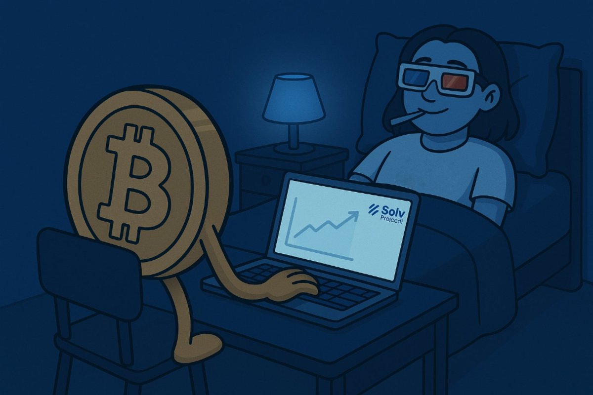 GN CT 😴🌙

Solv keeps proving, day after day, that real innovation doesn’t need noise just execution.

• SolvBTC now operates with real-time on-chain reserve checks via Chainlink, giving full transparency on every sat backing it.
• Bitcoin is no longer an idle asset, Solv