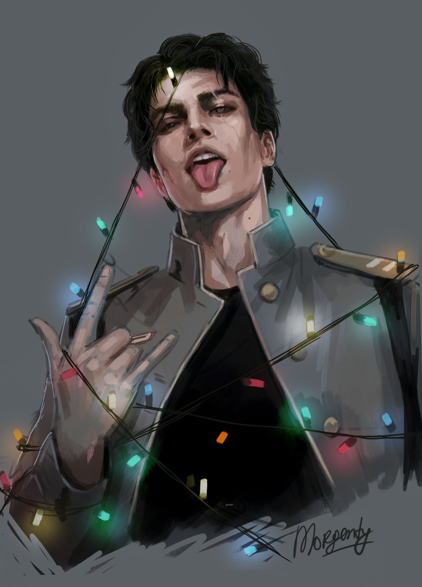 Погружаемся в новогодний вайб. Джингл беллс, мазефака!
#morgentyart #клубромантики