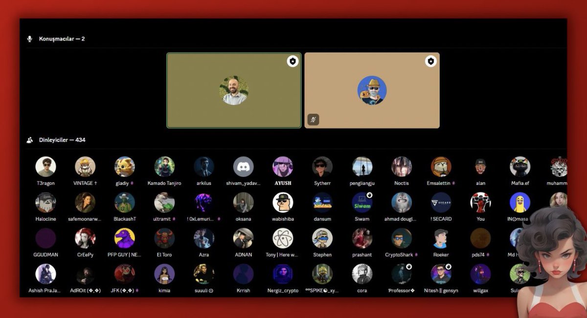 we wrapped up another session with oguzer90 and cxf_0886

over 500 people tuned in for this event on <a href="/gensynai/">gensyn</a> dc

this one was all about the new Verde paper and what it means for Gensyn’s future and they explained it in the best way

the core idea?

☞ how to trust ML work done