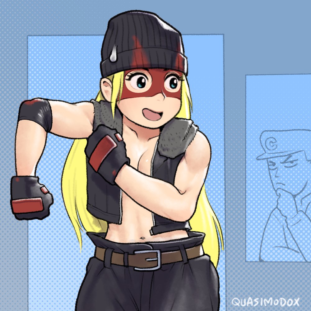 "uh... I'm all warmed up... ha ha..."