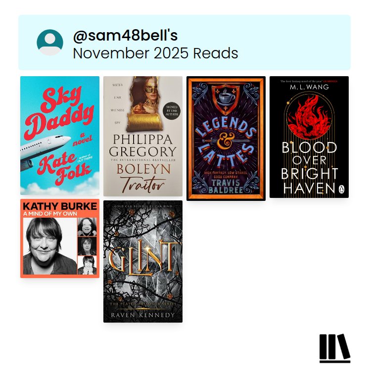 Sam48Bell's tweet image. Last months reading wrap