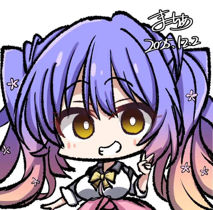 小雲雀来海ちゃん ミニキャラれんしう 