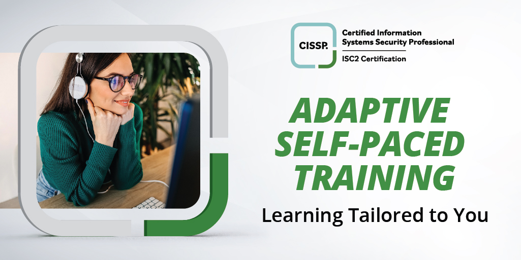 ISC2's tweet image. Adaptive-learning ISC2 #CISSP Online Self-Paced training. Personalized exam prep customized to your needs. 

Learn more: ow.ly/1MnU50XxcWG