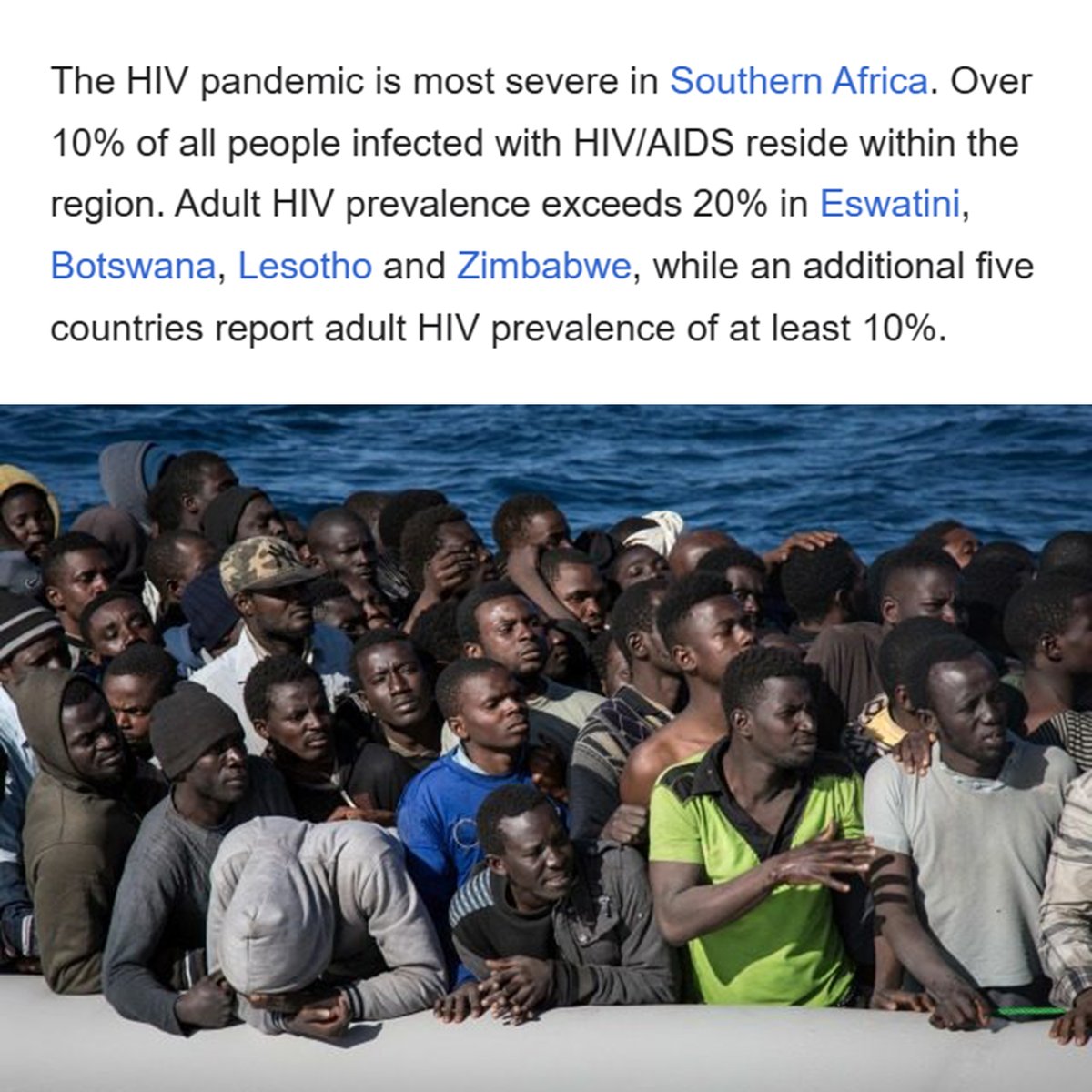 <a href="/BasilTheGreat/">Basil the Great</a> Interracial rape is running wild in Europe. The explosion in HIV+ positive AIDS cases in Europe is rising in direct proportion to the increase in African migrants. This is no longer about being inclusive and equity, this is a fight for self preservation and civilization itself.