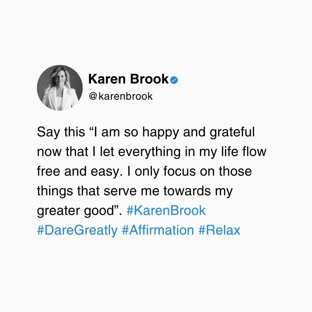 Write this affirmation everyday for 30 days if you want to start to reprogram your paradigm that keeps telling you things are hard! You can also write this if you want to feel more calm and relaxed daily. 

#30daychallenge #30dayschallenge #TransformYourLife #affirmation