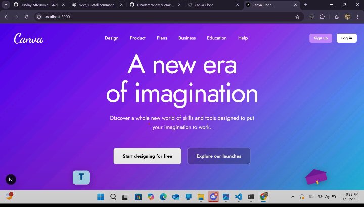 taha__awan's tweet image. 🚀 Just built a modern Canva-style landing page!
Experimented with Gemini CLI to speed up the workflow — from UI inspiration to clean, responsive design.
Loving how smooth the gradient, typography &amp;amp; layout came out! 💜✨

#Frontend #NextJS #UIUX #WebDesign #Developer #codinglife
