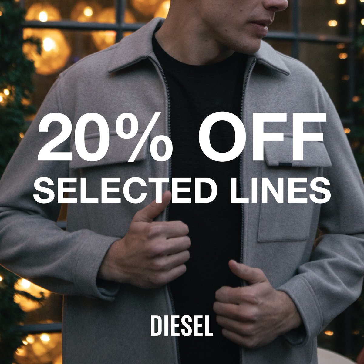 IlacCentre's tweet photo. 20% off selected lines including knitwear and selected active wear styles in Diesel in our central mall from Tuesday the 2nd of December for a limited time only. 

#knitwearsale #activewearsale #dieselireland https://t.co/ueITTja2He