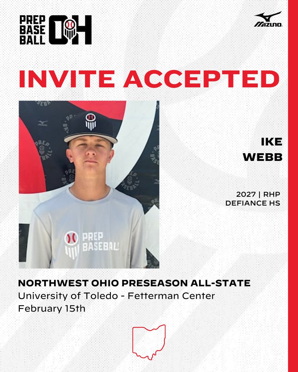 PrepBaseballOH's tweet image. 𝗡𝗼𝗿𝘁𝗵𝘄𝗲𝘀𝘁 𝗢𝗵𝗶𝗼 𝗣𝗿𝗲𝘀𝗲𝗮𝘀𝗼𝗻 𝗔𝗹𝗹-𝗦𝘁𝗮𝘁𝗲

2027 Ike Webb is locked in 🔒

📝 Register Below:
🔗 loom.ly/p67DUYc

#BeSeen @PrepBaseball @PB_Uncommitted @ikewebb_35 @DefianceBBall