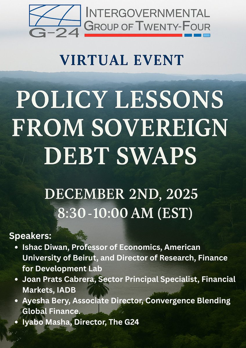 The Intergovernmental Group of Twenty-Four (G-24) tweet media