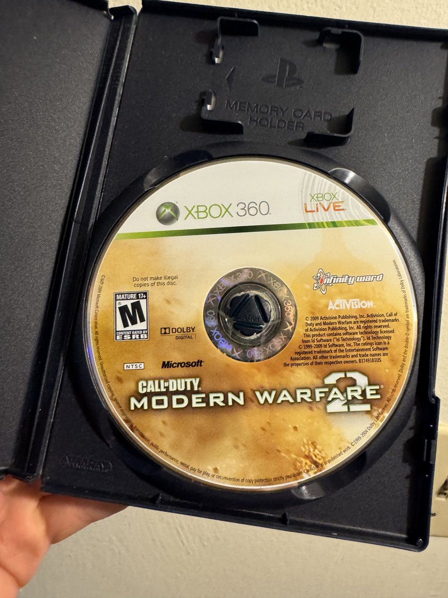 Found this while cleaning out my old apartment </3