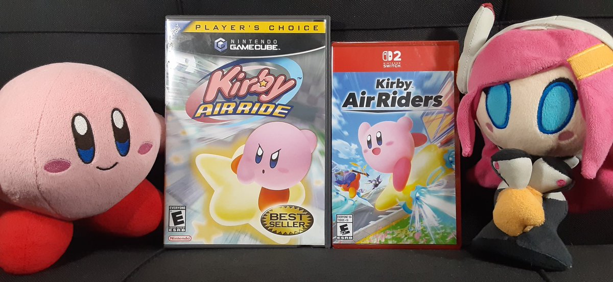 Yes!!! I'm so ready! 😁

#KirbyAirRide #GameCube #retrogames #KirbyAirRiders #NintendoSwitch2