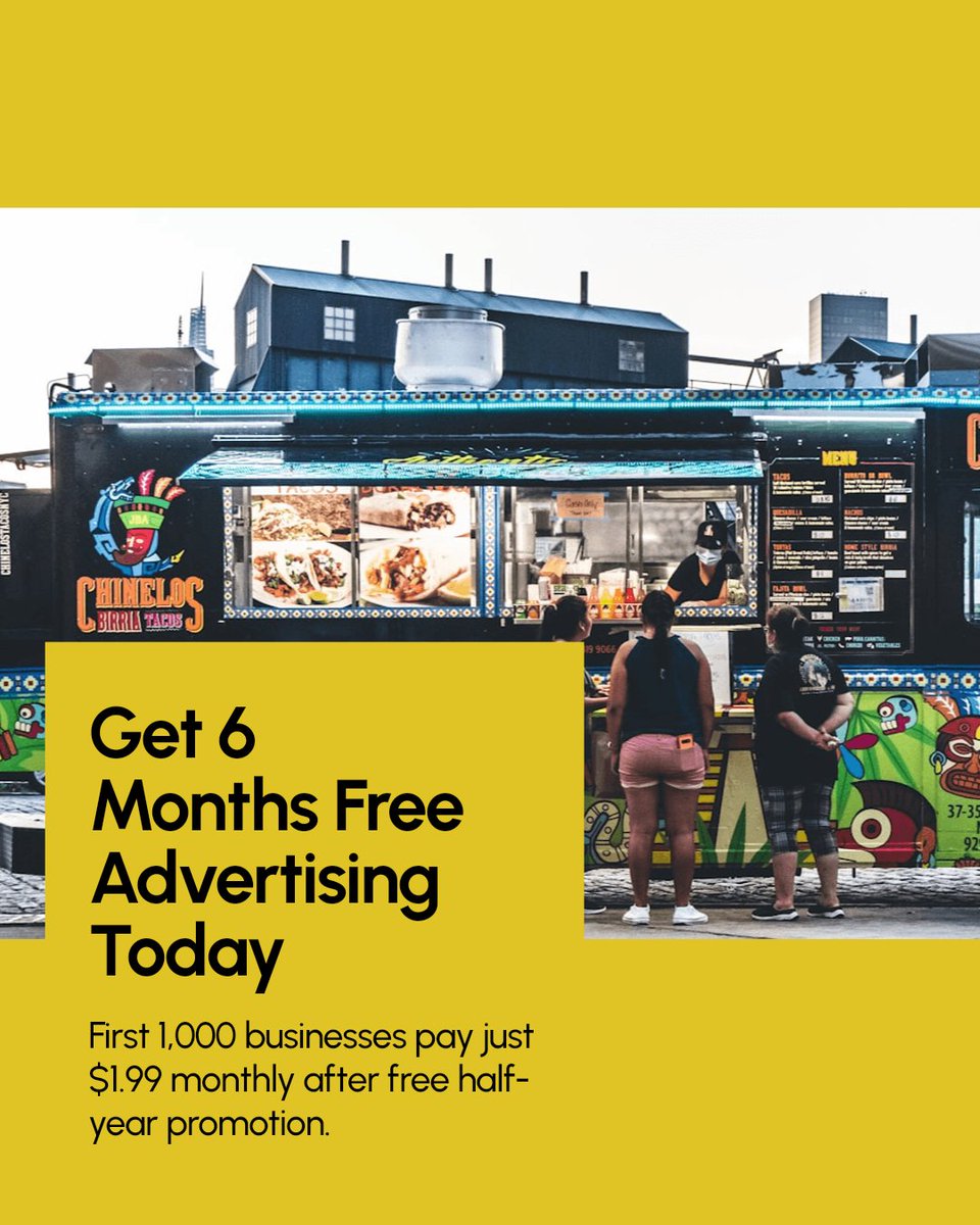 nite_crawlers's tweet image. NiteCrawlers: local food, events &amp;amp; nightlife—live! Businesses: $1.99/mo, first 1,000 get 6 months FREE. Affiliates: 50% residuals! Download now. #NiteCrawlers #KnowInTheNow #LocalEvents #FoodieFinds #NightlifeUnlocked #SmallBizBoost #RealTimeFun